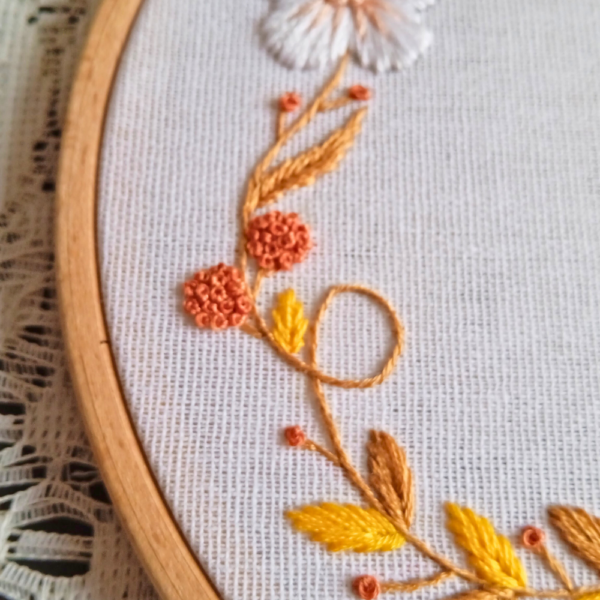 PDF PATTERN - ADORNO FLORAL #1 - FLORAL DECORATION#1 - Image 4