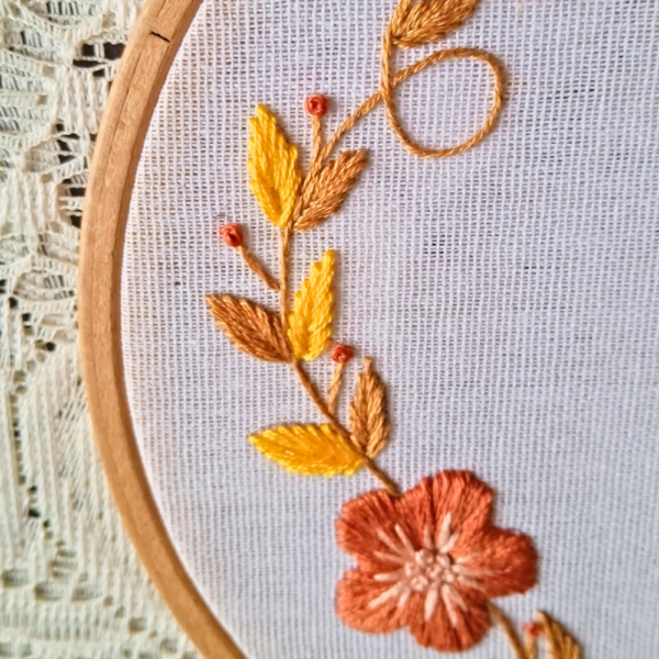 PDF PATTERN - ADORNO FLORAL #1 - FLORAL DECORATION#1 - Image 3