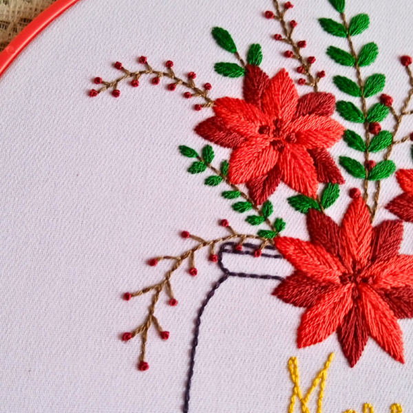 Patrón de Bordado en PDF "MERRY CHRISTMAS" / PDF Embroidery Template "MERRY CHRISTMAS" - Image 4